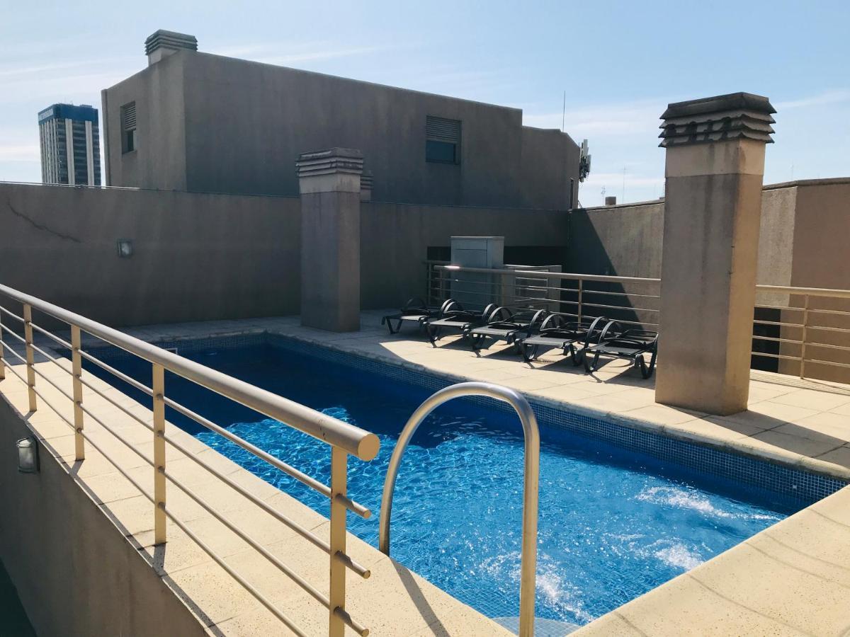 Apartamento Centrico Y Moderno Con Balcon, Piscina, Gimnasio Y Laundry 布宜诺斯艾利斯 外观 照片