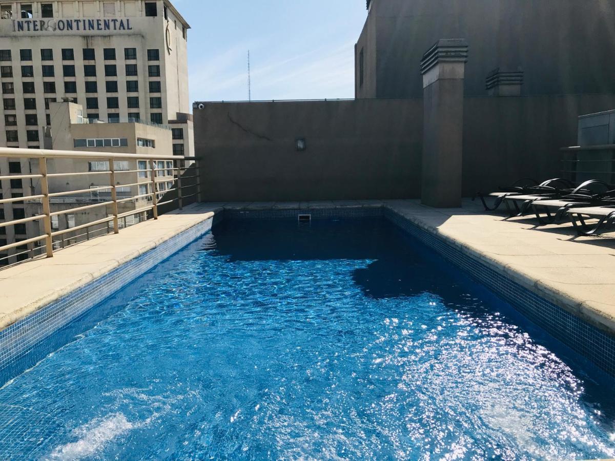 Apartamento Centrico Y Moderno Con Balcon, Piscina, Gimnasio Y Laundry 布宜诺斯艾利斯 外观 照片