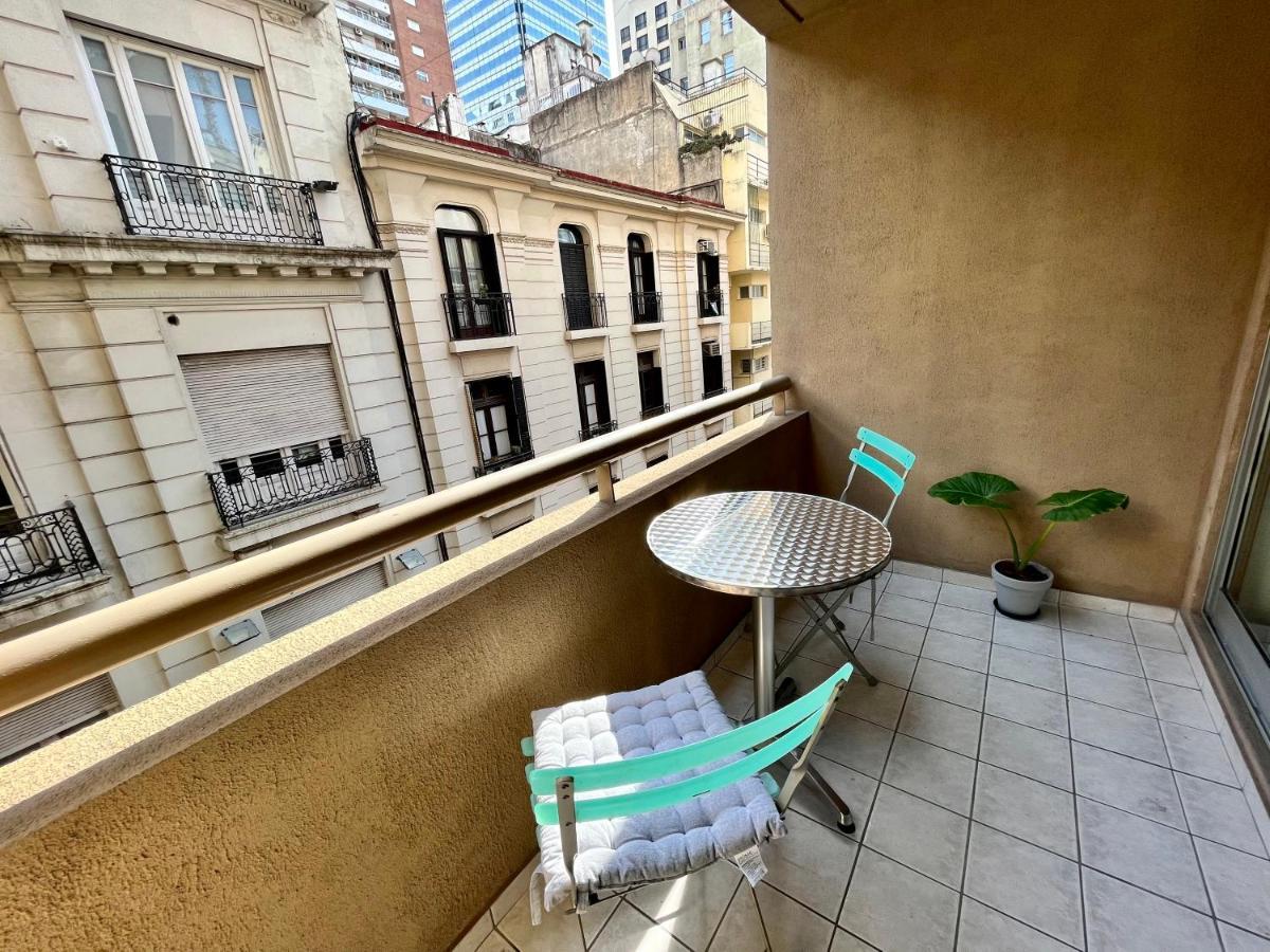 Apartamento Centrico Y Moderno Con Balcon, Piscina, Gimnasio Y Laundry 布宜诺斯艾利斯 外观 照片