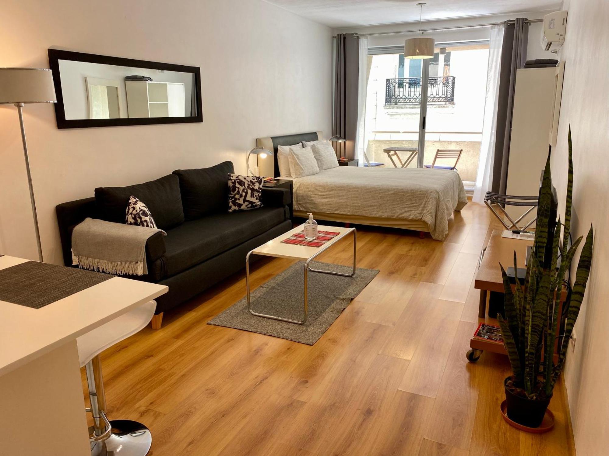 Apartamento Centrico Y Moderno Con Balcon, Piscina, Gimnasio Y Laundry 布宜诺斯艾利斯 外观 照片